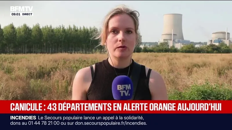 CANICULE: LA CENTRALE NUCLÉAIRE DE GOLFECH À NOUVEAU À L’ARRÊT À CAUSE DES FORTES CHALEURS