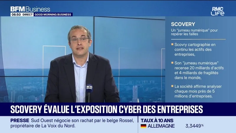 LE PITCH : SCOVERY ÉVALUE L’EXPOSITION CYBER DES ENTREPRISES – 04/09