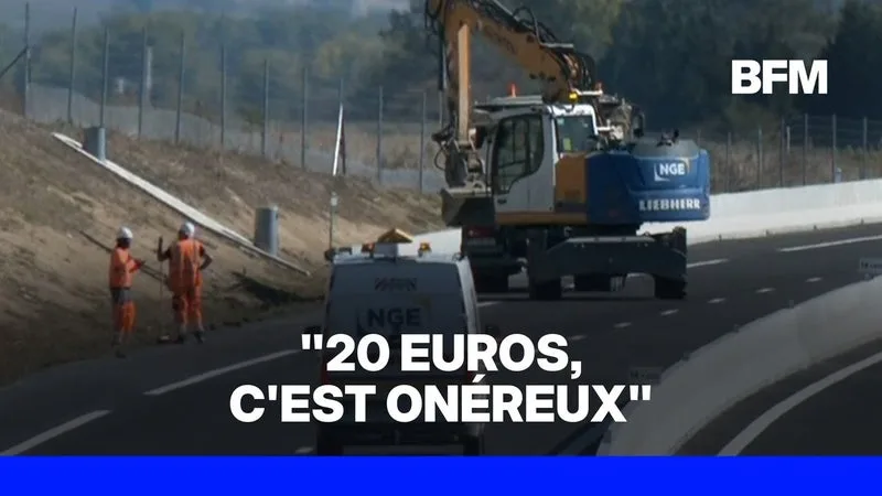AUTOROUTE A69: LE TARIF TRÈS IMPORTANT DU PÉAGE CONTESTÉ PAR LES AUTOMOBILISTES ET COMMUNES