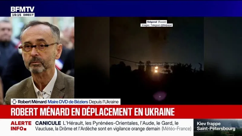 « IL FAUT ENCORE PLUS ÊTRE AUX CÔTÉS DES UKRAINIENS », TÉMOIGNE ROBERT MÉNARD, MAIRE DE BÉZIERS, EN DÉPLACEMENT EN UKRAINE