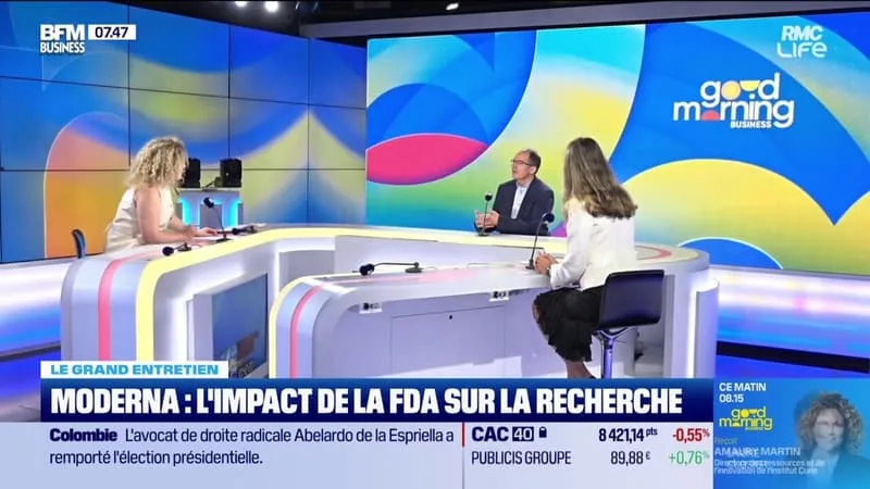 MODERNA : DES RAPPORTS TENDUS AVEC LA FDA