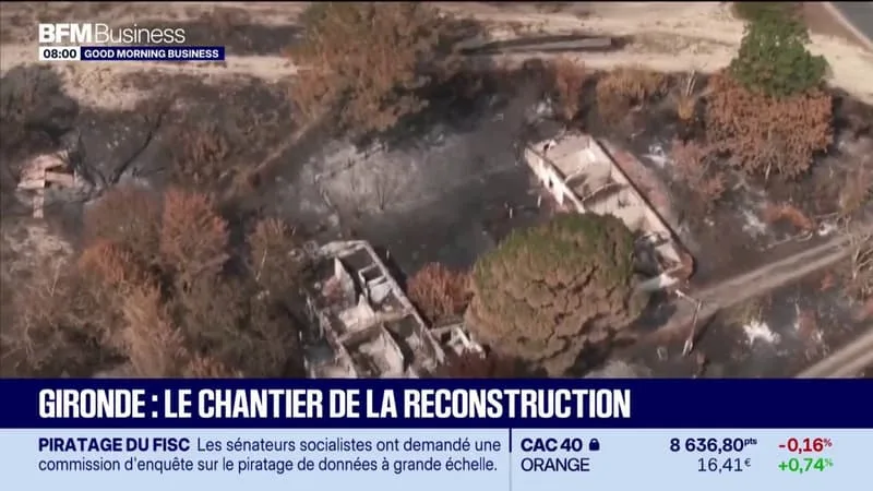 GIRONDE : LE CHANTIER DE LA RECONSTRUCTION