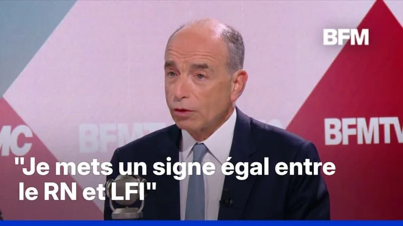 2027: JEAN-FRANÇOIS COPÉ, MAIRE LR DE MEAUX, APPELLE À CE QU’IL Y AIT « UN SEUL CANDIDAT À DROITE »