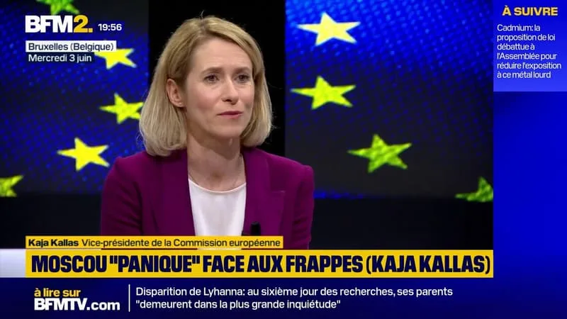 "MOSCOU PANIQUE": KAJA KALLAS RÉAGIT AUX RÉCENTES ATTAQUES DE DRONES UKRAINIENS