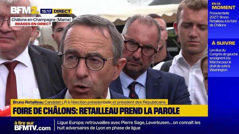 BRUNO RETAILLEAU: « JEAN-LUC MÉLENCHON VEUT DÉTRUIRE LES INSTITUTIONS DE LA RÉPUBLIQUE »