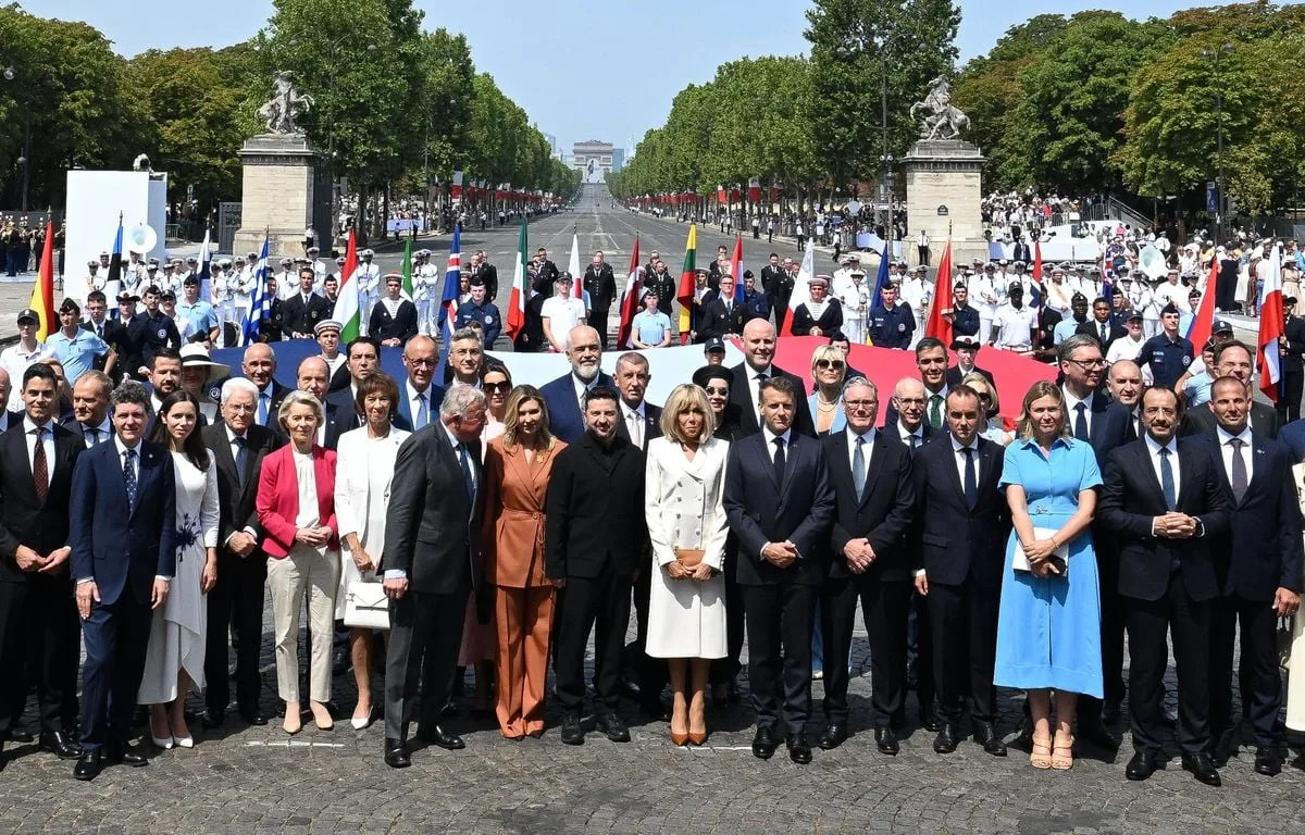 GUERRE EN UKRAINE : ZELENSKY ET DE MILITAIRES DE KIEV SUR LES CHAMPS-ELYSÉES ET LA RUSSIE BIEN EMBÊTÉE EN MER D’AZOV