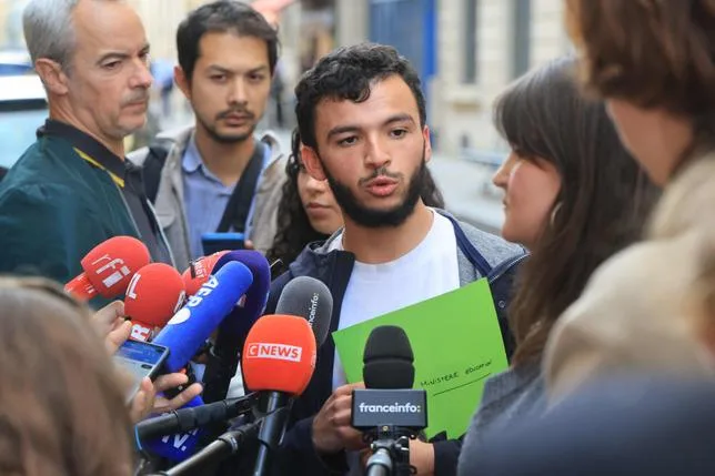 RYAD RANI, MÉGAPHONE DE LA CONTESTATION LYCÉENNE