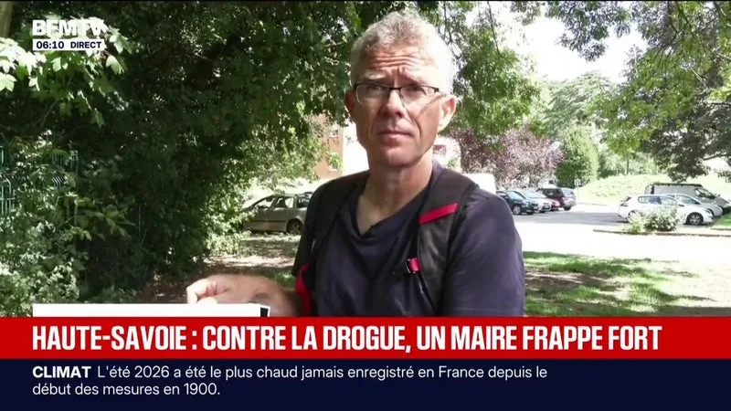 HAUTE-SAVOIE: « TON ACHAT AU QUARTIER DU CHALET PROVOQUE DES TIRS! », UNE AFFICHE DE LA MAIRIE DE GAILLARD CONTRE LE TRAFIC DE DROGUE
