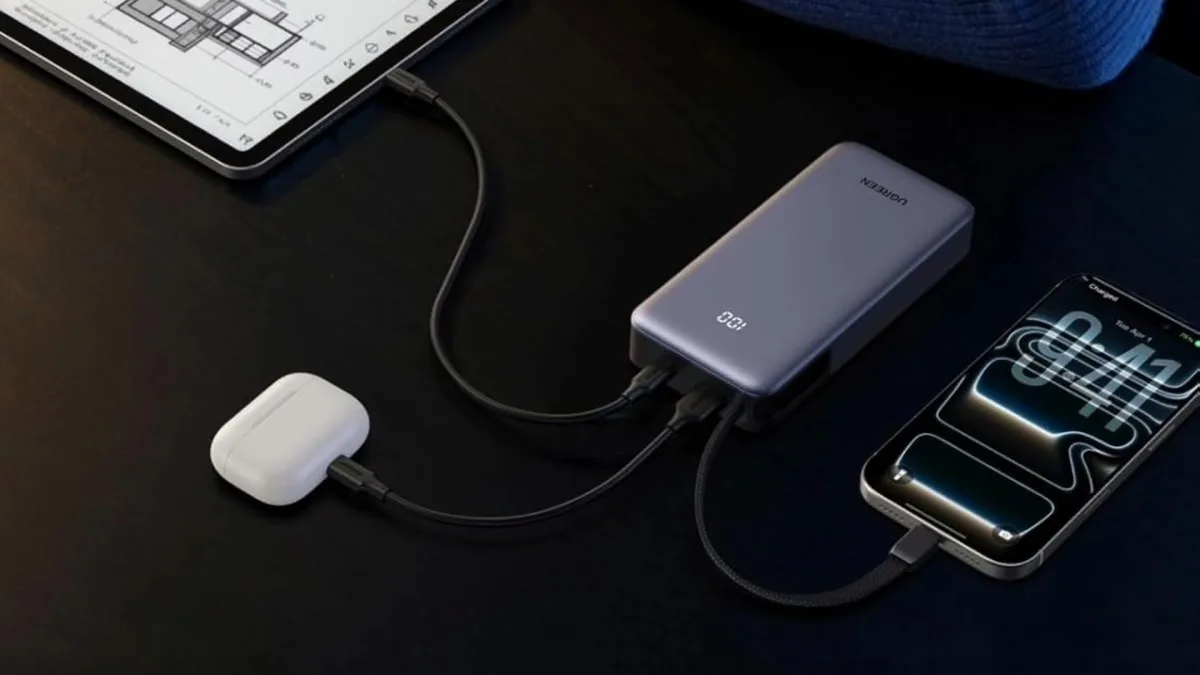 LE COUP DE LA PANNE N’EXISTE PLUS AVEC CETTE BATTERIE EXTERNE 20 000 MAH 55W EN PROMO À MOINS DE 30 €