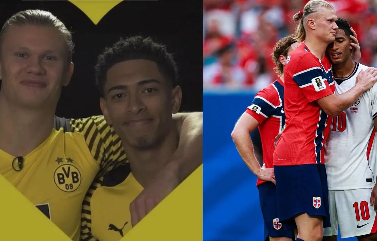 COUPE DU MONDE 2026 : POURQUOI LA « BROMANCE » ENTRE ERLING HAALAND ET JUDE BELLINGHAM AFFOLE LES RÉSEAUX SOCIAUX ?