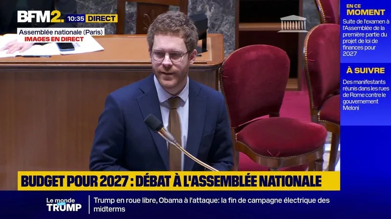 BUDGET 2027: IL FAUDRA FAIRE « DAVANTAGE D’EFFORTS » QUE DANS LE TEXTE INITIAL, PRÉVIENT DAVID AMIEL