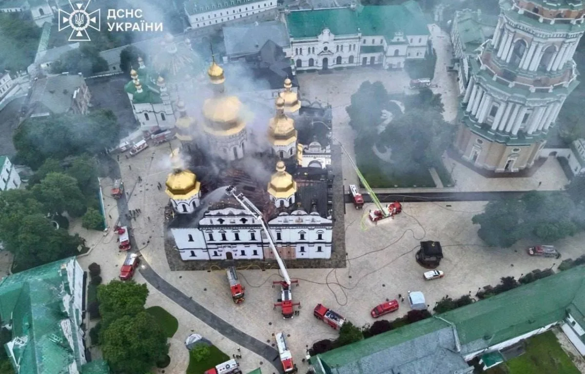 GUERRE EN UKRAINE : LE POINT SUR L’ATTAQUE DE LA CATHÉDRALE DE LA DORMITION À KIEV, CLASSÉ À L’UNESCO