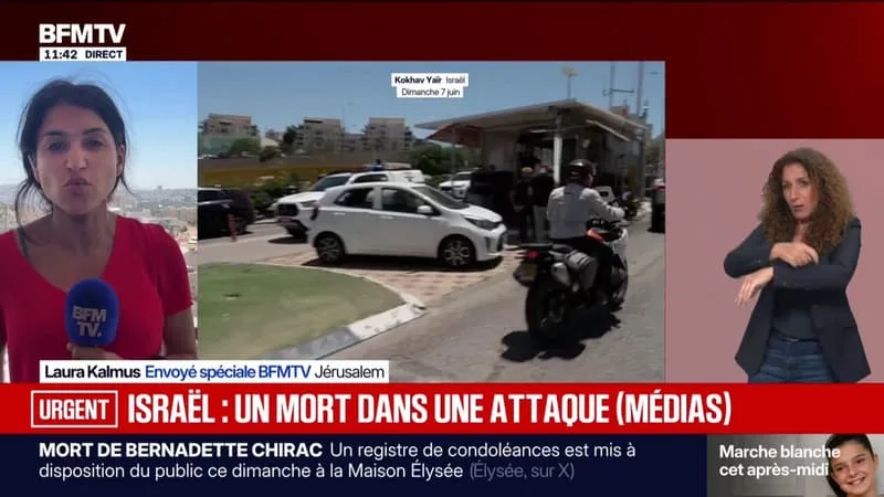 UNE PERSONNE TUÉE ET CINQ AUTRES BLESSÉES DANS UNE FUSILLADE DANS LE CENTRE D’ISRAËL