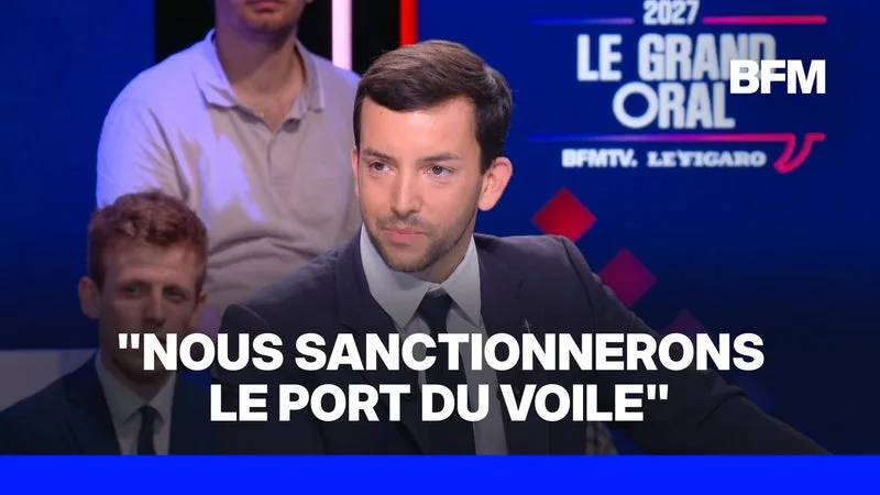 PRÉSIDENTIELLE: LE RN VEUT « SANCTIONNER LE PORT DU VOILE » PAR UNE AMENDE