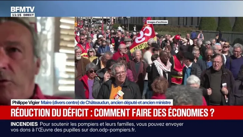 « CONTRIBUTION DES RETRAITÉS AISÉS » POUR LE PROCHAIN BUDGET: « ON NE PEUT PAS CIBLER QUE LES RETRAITÉS », AFFIRME PHILIPPE VIGIER, MAIRE DIVERS CENTRE DE CHÂTEAUDUN ET ANCIEN DÉPUTÉ