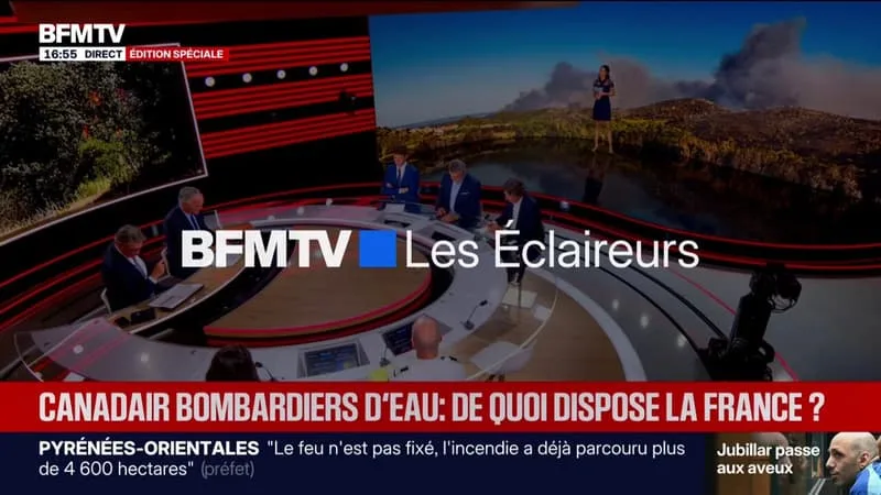 LES ÉCLAIREURS – CANADAIR BOMBARDIERS D’EAU: DE QUOI DISPOSE LA FRANCE?
