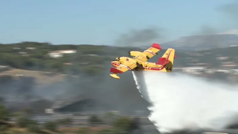 INCENDIE EN COURS DEPUIS PLUSIEURS JOURS DANS L’AVEYRON, PRÈS DE 130 SAPEURS-POMPIERS MOBILISÉS