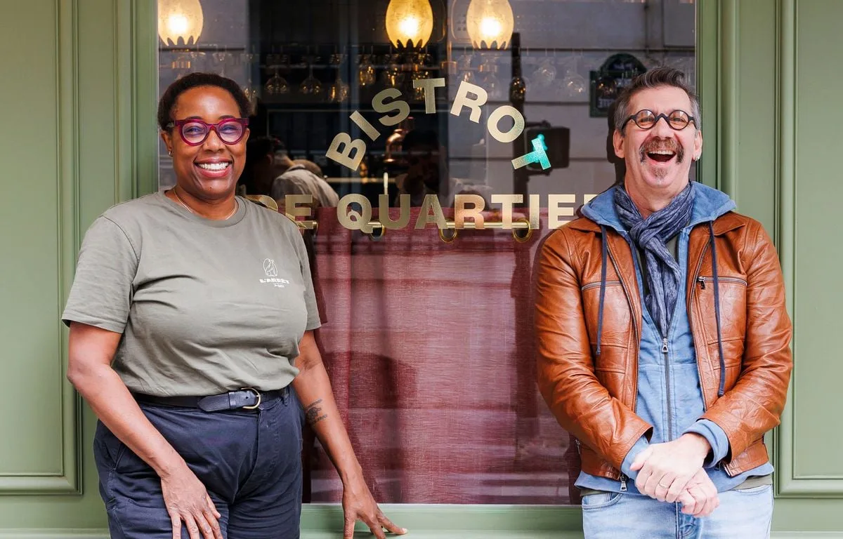 PARIS : MASHAMA BAILEY, LA MEILLEURE CHEFFE DES ÉTATS-UNIS, PLANTE SA FOURCHETTE À PARIS