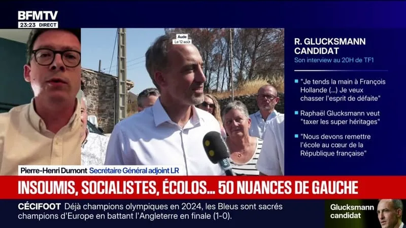 RAPHAËL GLUCKSMANN CANDIDAT À LA PRÉSIDENTIELLE: « À CHACUN DE PRÉSENTER DES SOLUTIONS POUR LA FRANCE ET LES FRANÇAIS », DÉCLARE PIERRE-HENRI DUMONT (LR)