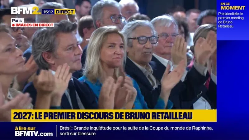 « C’EST DEVENU UNE LÉGENDE »: BRUNO RETAILLEAU REND HOMMAGE À BOUALEM SANSAL, VENU LE SOUTENIR POUR SON PREMIER MEETING DE CAMPAGNE