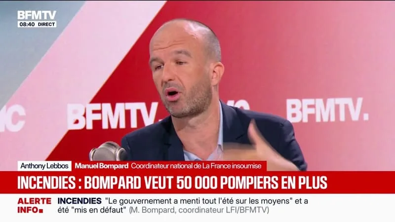 MOBILISATION DES POMPIERS: « JE SOUTIENS LEURS REVENDICATIONS », AFFIRME MANUEL BOMPARD