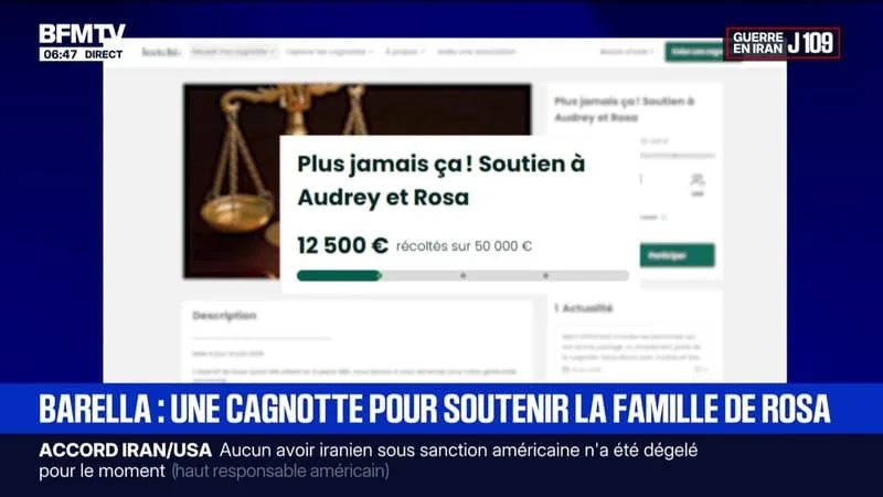 UNE CAGNOTTE LANCÉE POUR SOUTENIR ROSA, COLLÉGIENNE QUI ACCUSE JÉRÔME BARELLA DE L’AVOIR VIOLÉE