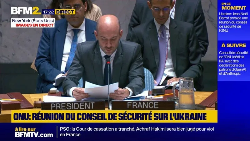 ONU: « VLADIMIR POUTINE DÉSHONORE LE SIÈGE DE MEMBRE PERMANENT DE LA RUSSIE »