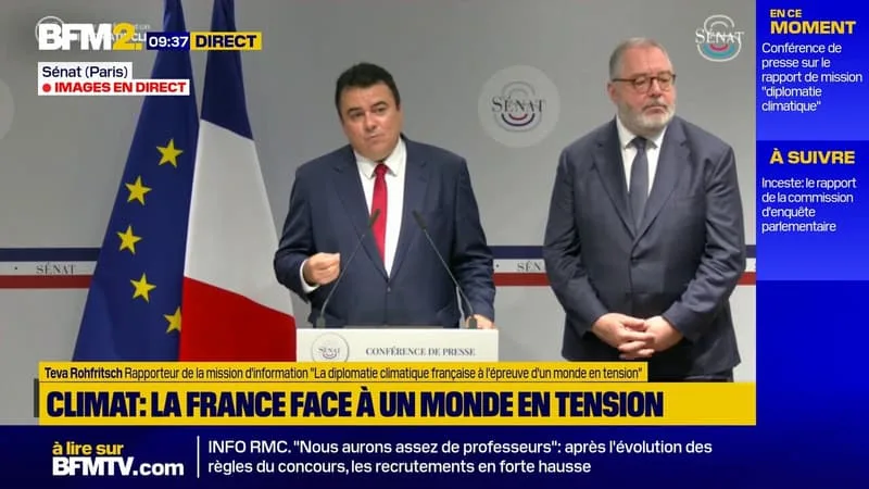 CLIMAT : « LE CLIMAT EST SOUS-JACENT DE BEAUCOUP DE CONFLITS À VENIR », SELON LE RAPPORTEUR D’UNE MISSION SÉNATORIALE