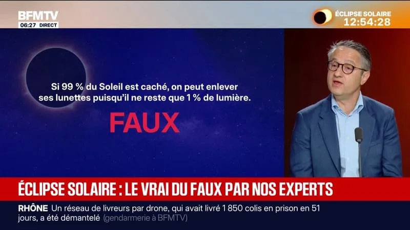 ÉCLIPSE SOLAIRE: LE VRAI DU FAUX DÉCRYPTÉ PAR NOS EXPERTS