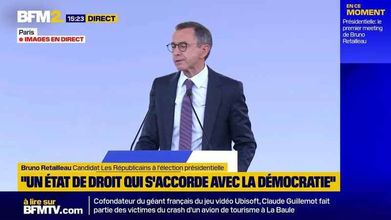 BRUNO RETAILLEAU: « JE NE SUIS PAS POUR L’IMMIGRATION ZÉRO (…) CE QUE JE VEUX, C’EST QUE NOUS PUISSIONS CHOISIR CEUX QUE NOUS VOULONS ACCUEILLIR »