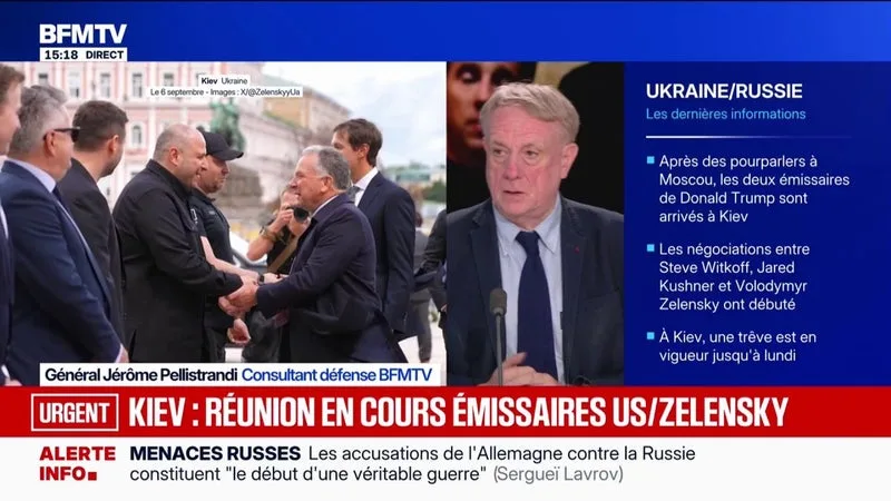 POURPARLERS À KIEV: DES CONSEILLERS EUROPÉENS À LA SÉCURITÉ NATIONALE ASSOCIÉS AUX DISCUSSIONS AVEC LES ÉMISSAIRES AMÉRICAINS