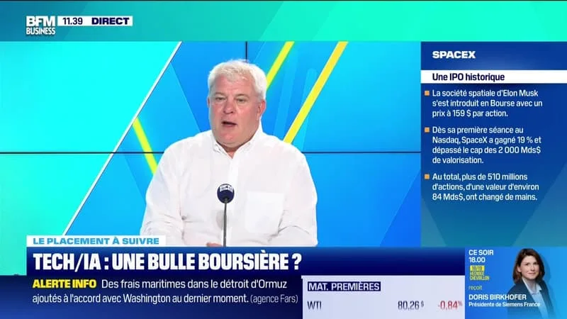 LE PLACEMENT À SUIVRE : TECH/IA, UNE BULLE BOURSIÈRE – 15/06