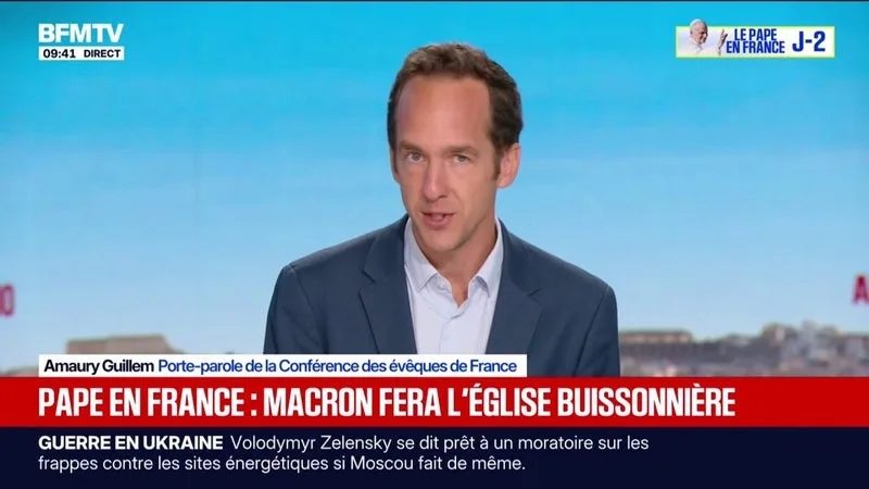 VISITE DU PAPE: « NOUS EN SOMMES À 9 MILLIONS DE DONS COLLECTÉS », INDIQUE LE PORTE-PAROLE DE LA CONFÉRENCE DES ÉVÊQUES DE FRANCE