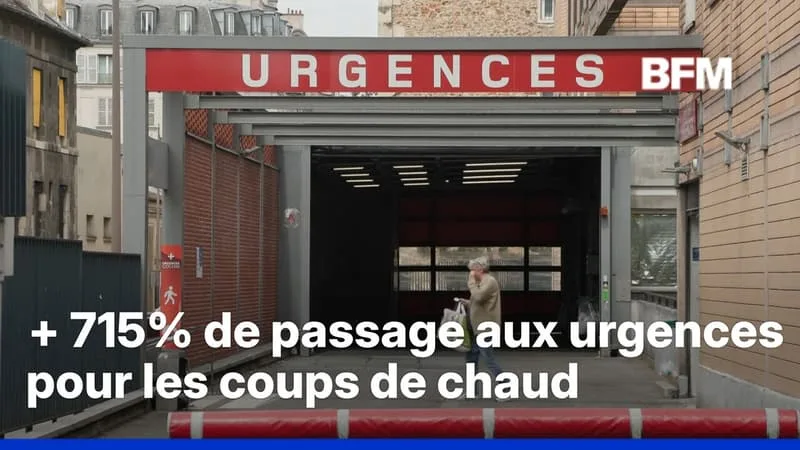 UNE HAUSSE DE 85% DES DÉCÈS CHEZ LES 75 ANS ET PLUS PENDANT LA CANICULE, SELON LES CHIFFRES DE SOS MÉDECINS