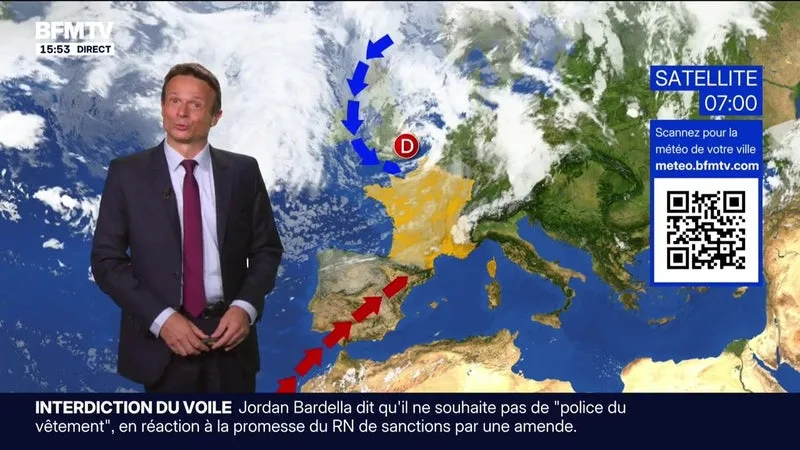 LA MÉTÉO POUR CE MARDI 1ER SEPTEMBRE 2026