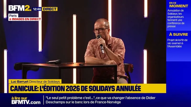 « JE N’AI PAS DE REGRET QUE CETTE ANNONCE N’AIT PAS ÉTÉ FAITE PLUS TÔT », DÉCLARE LE DIRECTEUR DE SOLIDAYS
