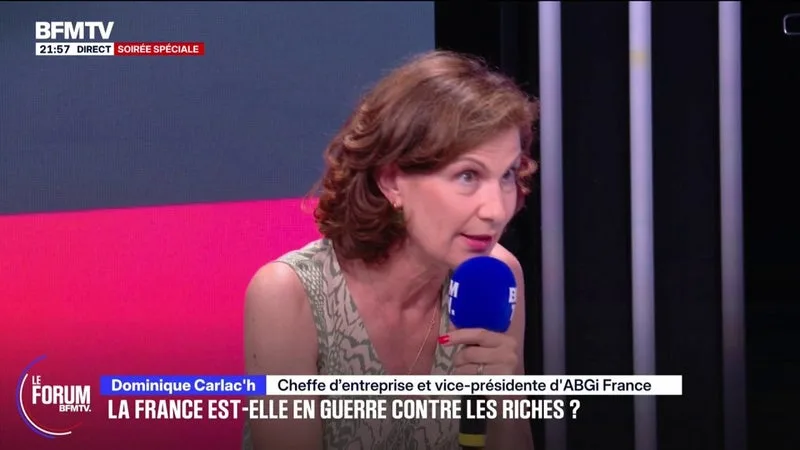 FORUM BFMTV – HÉRITAGES: POUR DOMINIQUE, CHEFFE D’ENTREPRISE AYANT PRIS « L’ASCENSEUR SOCIAL PAR CONTRAINTES », LA PRÉCARITÉ N’EST PAS « UNE FATALITÉ »