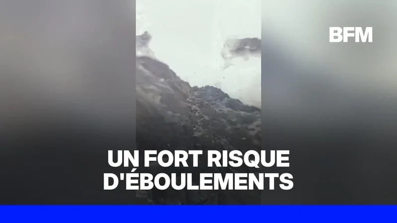 MONT-BLANC: UN DANGER MORTEL D’ÉBOULEMENTS À CAUSE DE LA CHALEUR