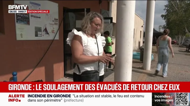 « LA VILLE EST LIBÉRÉE, ENFIN ! »: LES HABITANTS DE SAINTE-HÉLÈNE, EN GIRONDE, SOULAGÉS DE POUVOIR REGAGNER LEUR DOMICILE