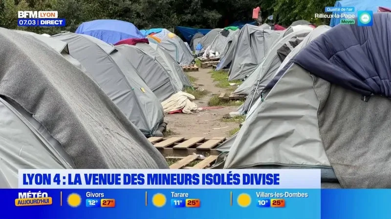 LA VENUE DE MINEURS ISOLÉS DANS LE 4ÈME ARRONDISSEMENT DE LYON DIVISE