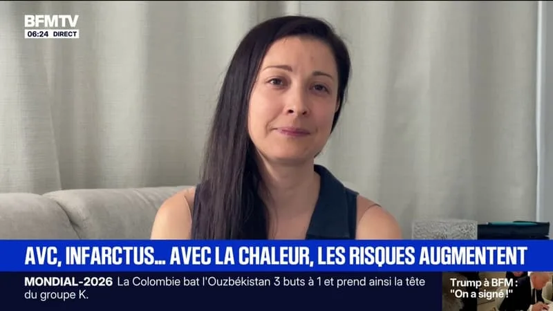 AVC, INFARCTUS…AVEC LA CHALEUR, LES RISQUES AUGMENTENT POUR LA SANTÉ