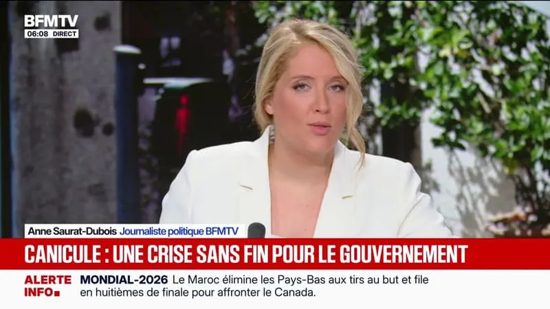 CANICULE: UNE CRISE SANS FIN POUR LE GOUVERNEMENT?
