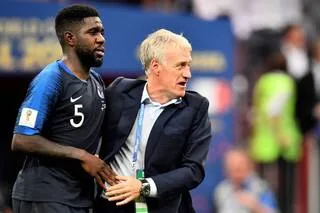 TÉMOIGNAGE. « IL N’EST PAS DANS LE LÂCHER-PRISE, MAIS APRÈS MON BUT EN 2018… » : UMTITI RACONTE SON DIDIER DESCHAMPS