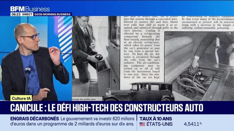 CULTURE IA : CANICULE, LE DÉFI HIGH-TECH DES CONSTRUCTEURS AUTO, PAR ANTHONY MOREL – 10/07