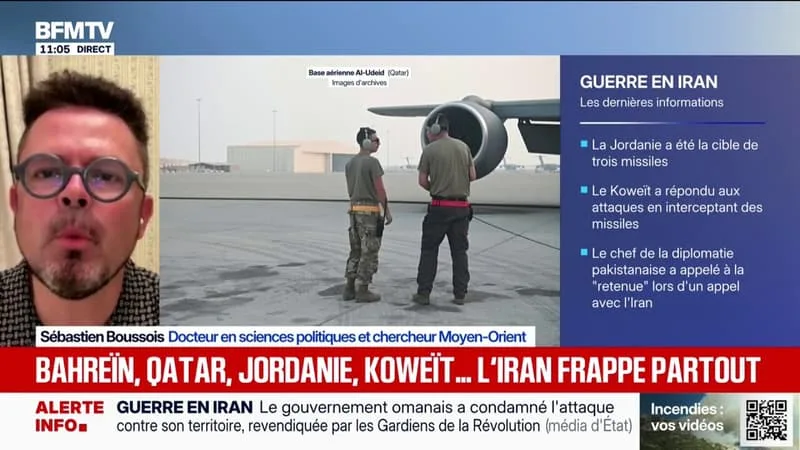 GUERRE AU MOYEN-ORIENT: « ON EST DANS UNE HISTOIRE QUI SEMBLE SANS FIN », EXPLIQUE SÉBASTIEN BOUSSOIS, CHERCHEUR SUR LE MOYEN-ORIENT