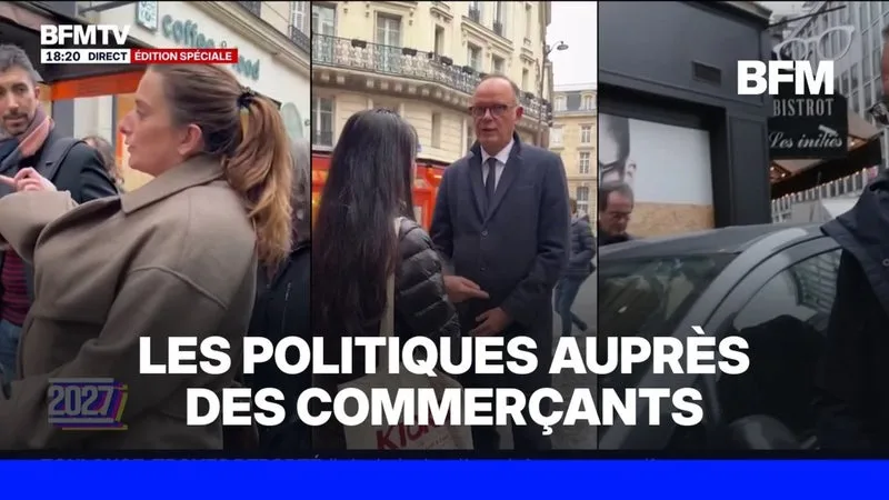 « LE 20.27 » – 17 OCTOBRE: LES POLITIQUES AUPRÈS DES COMMERÇANTS