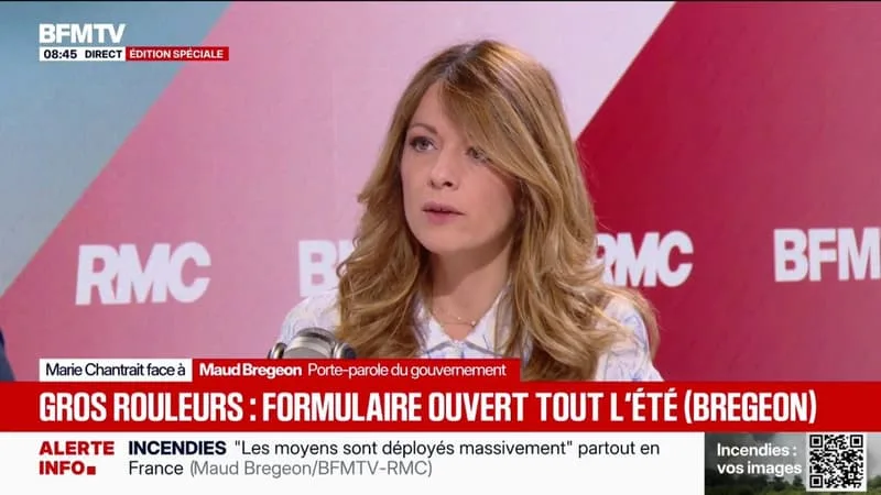 HAUSSE DES PRIX DES CARBURANTS: MAUD BREGEON ANNONCE QUE L’AIDE « GRANDS ROULEURS » EST PROLONGÉE « JUSQU’À FIN AOÛT »