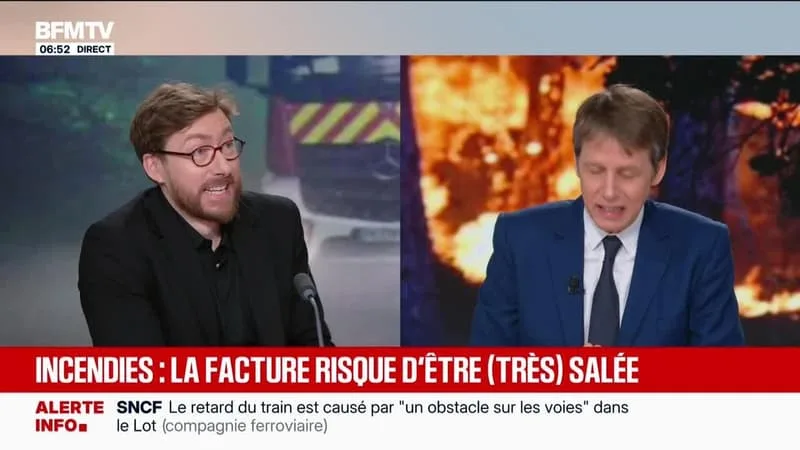 BFM CONSO : INCENDIES, LA FACTURE RISQUE D’ÊTRE (TRÈS) SALÉE – 17/07
