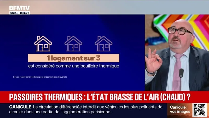 BFM ÉCO : PASSOIRES THERMIQUES, L’ÉTAT BRASSE DE L’AIR (CHAUD) – 19/06