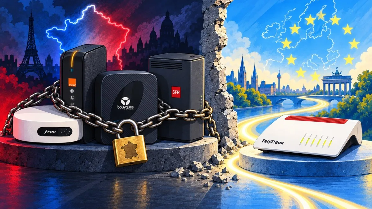 POURQUOI LES FRANÇAIS NE PEUVENT PAS CHOISIR LEUR BOX INTERNET, ALORS QUE NOS VOISINS EUROPÉENS LE FONT